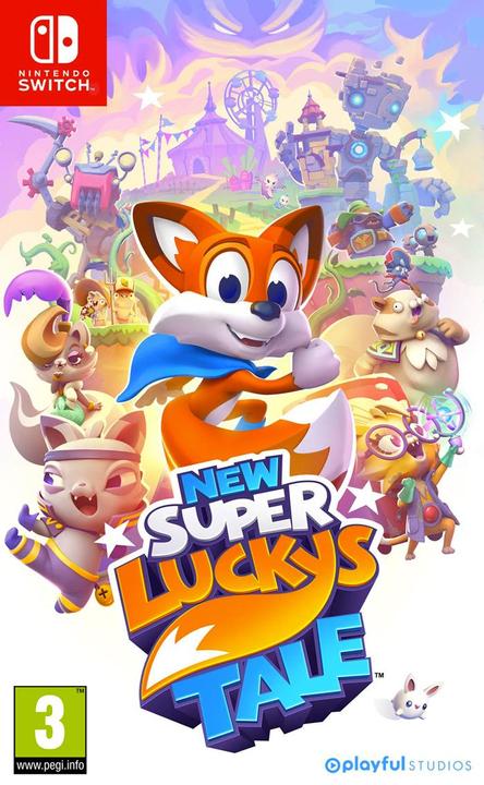 Actual product image Pqube New Super Lucky's Tale (Switch, Switch Lite, Switch OLED, EN)