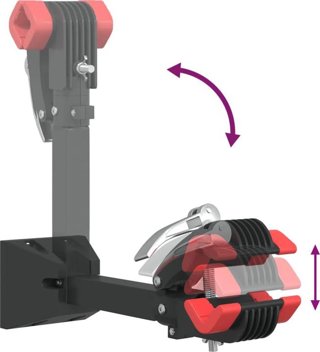 Image du produit VidaXL Support de montage mural pour vélo Pliable