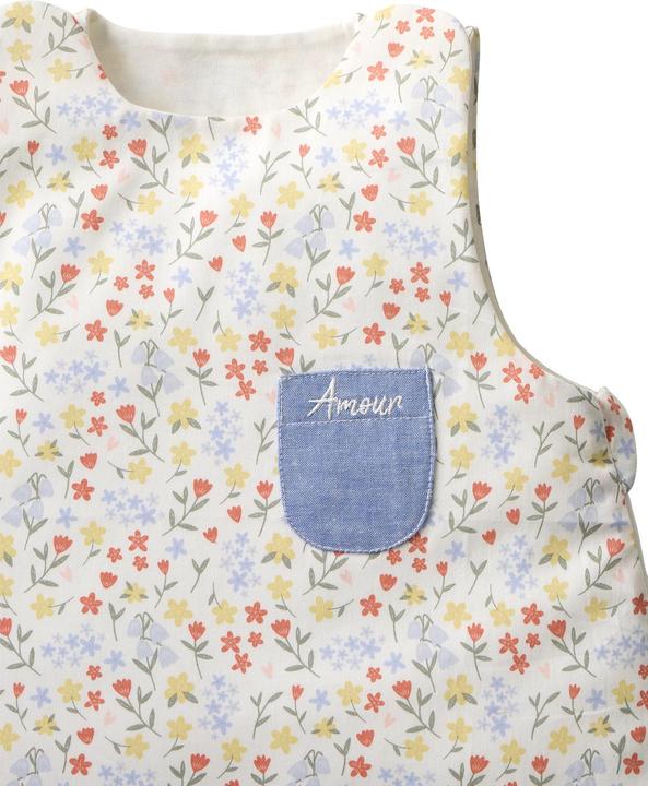 Image du produit Vertbaudet Ärmelloser Baby Sommerschlafsack GIVERNY Oeko-Tex (104 cm)