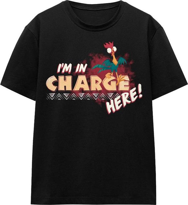 Actual product image Moana Unisex Adult I'm In Charge T-Shirt (L)