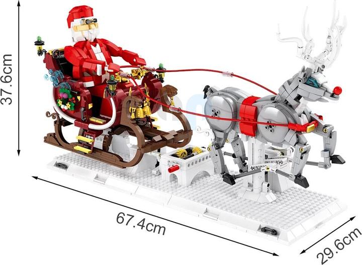 Produktbild ReoBrix Weihnachtsschlitten