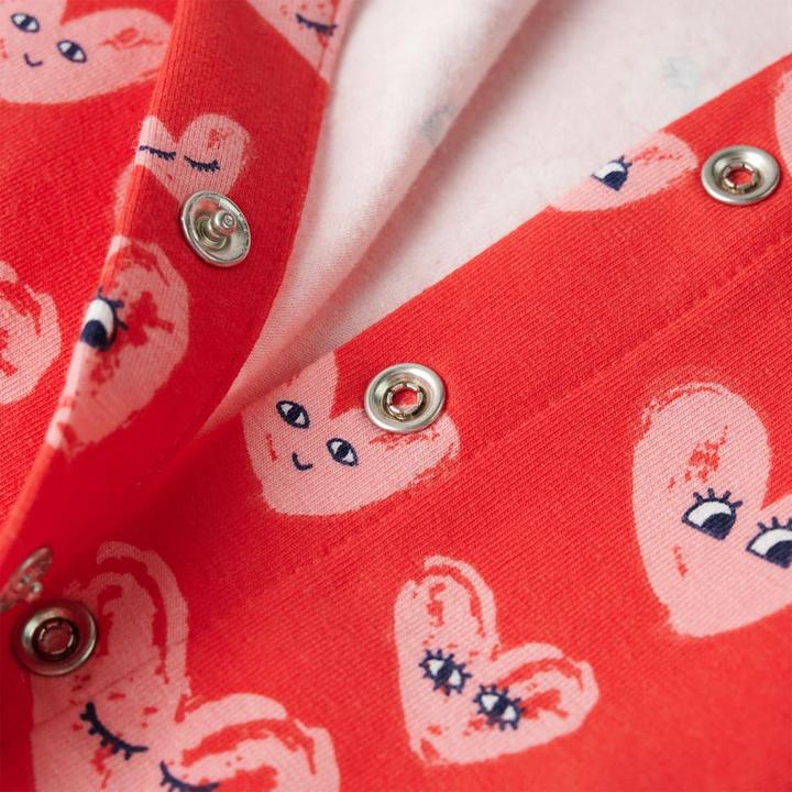 Immagine prodotto VidaXL Tutina per bambini rosso 128,Materiale: 95 % cotone. 5 (128)