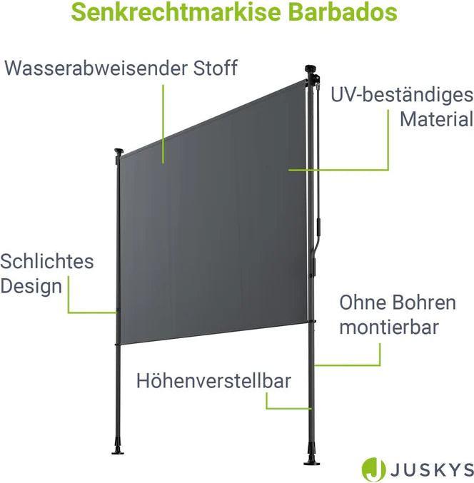 Produktbild Juskys Senkrechtmarkise Barbados (1.50 m)
