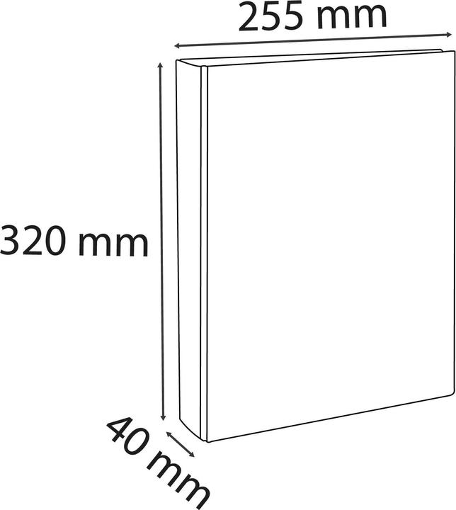Actual product image Exacompta Ring binders (A4, 40 mm, 1 Piece)