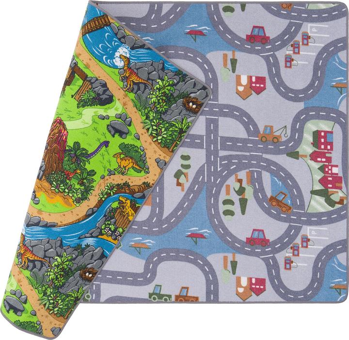 Actual product image Pergamon Strassenteppich Beidseitig Strassenlandschaften (133 x 133 cm)