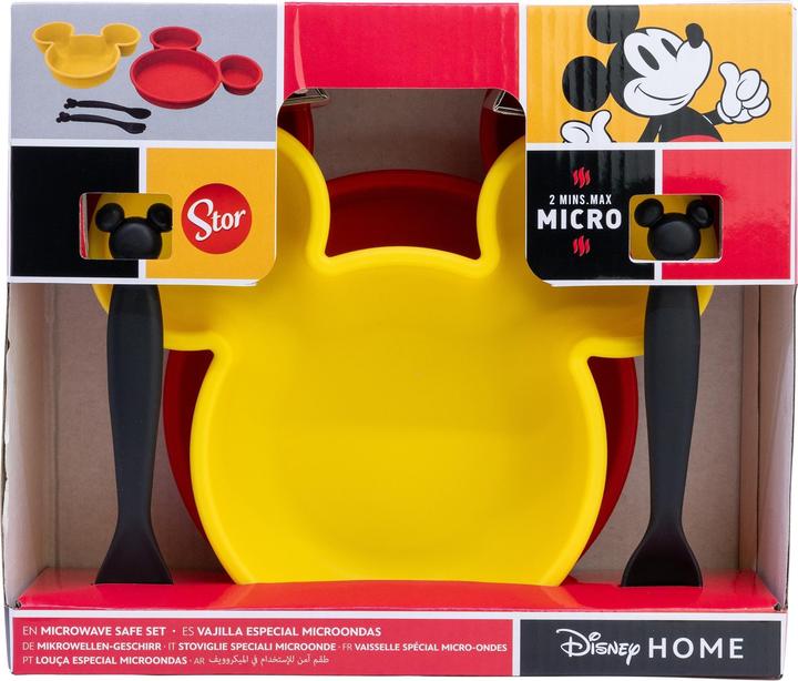Immagine prodotto Stor Disney Baby - Mickey Mouse - Geschirrset 4-teilig für Kleinkinder in Geschenkbox