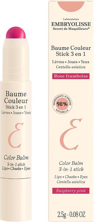 Produktbild Embryolisse - Color Balm 3-In-1 Stick Raspberry Pink 2,5G (EMB420000)