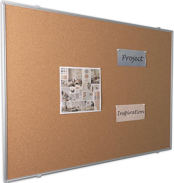 Image du produit eurokraft basic Tableau à épingles, liège naturel, l x h 1500 x 1000 mm. (Tableau d'affichage, 100 x 150 cm)