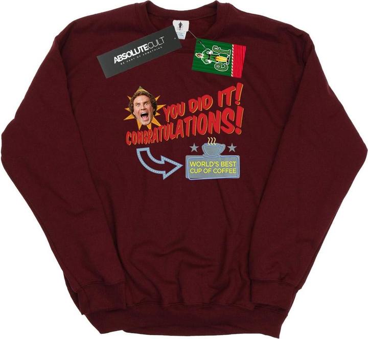 Produktbild Elf World's Best Coffee Sweatshirt (M)