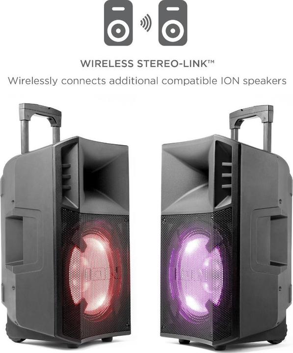 Actual product image ION Audio POWER GLOW 300 (20 h, Rechargeable battery operated)