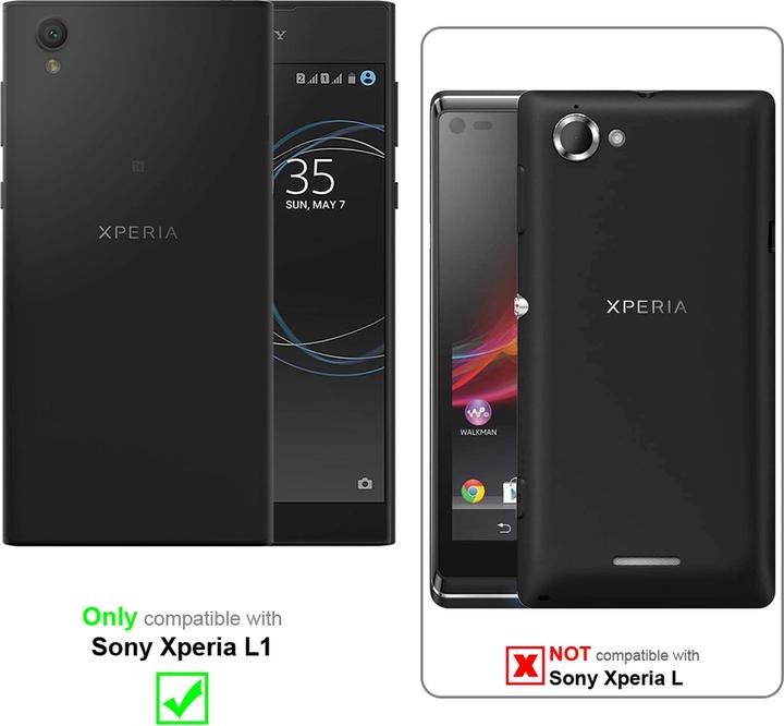 Produktbild Cadorabo Jeans Optik (Sony Xperia L1)