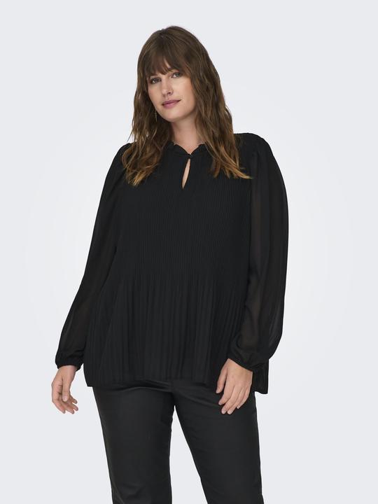 Actual product image Only Regular fit Round neck Elasticated cuffs Balloon sleeves Top Top (46)
