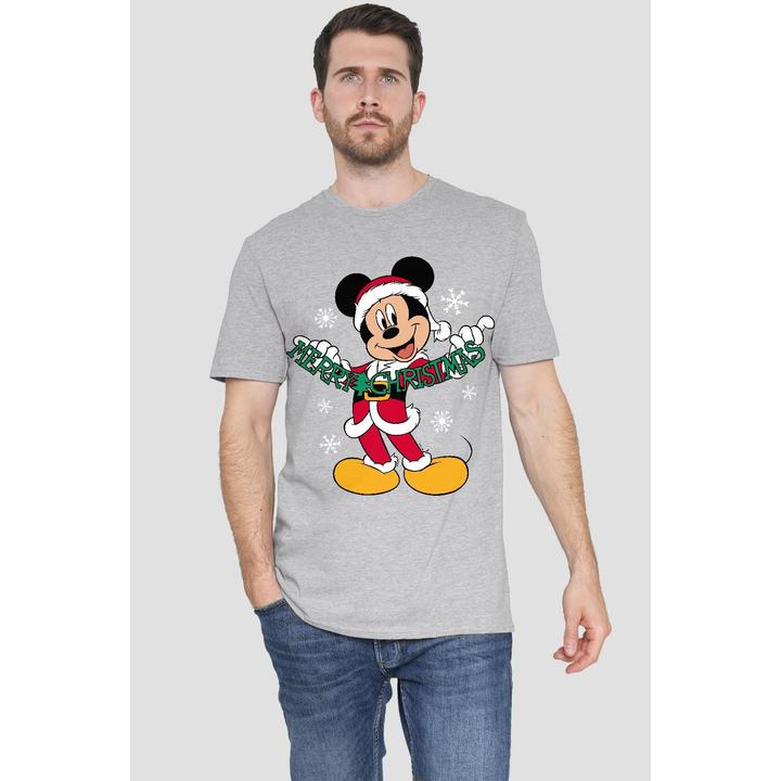 Immagine prodotto Disney Merry Christmas Maglietta Topolino Uomo (S)