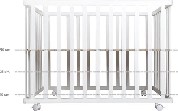 Produktbild Roba Laufgitter 100x75 Rock Star Baby 2 (73 cm, 98.50 cm, MDF)