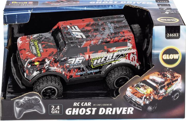 Actual product image Revell RC Car Ghost Driver (Red)
