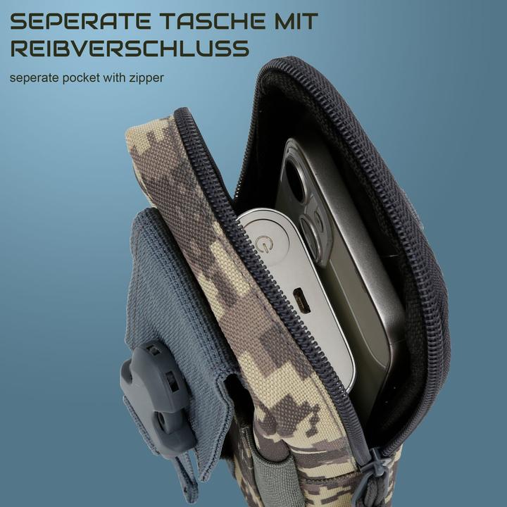 Produktbild Cadorabo Handytasche für ZTE Blade V9 VITA Hülle im Militär Style (ZTE Blade V9 Vita)