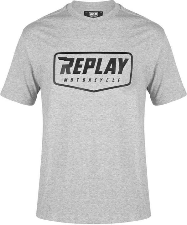 Image du produit Replay LOGO T-Shirt grau XXL (XXL)