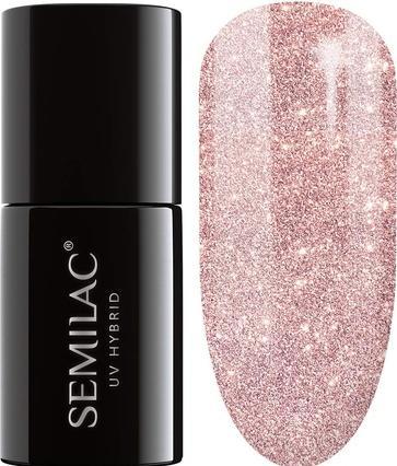Actual product image Semilac gel polish 7 ml Midnight Samba 179 (Midnight Samba, Gel-Effect Nail Polish)
