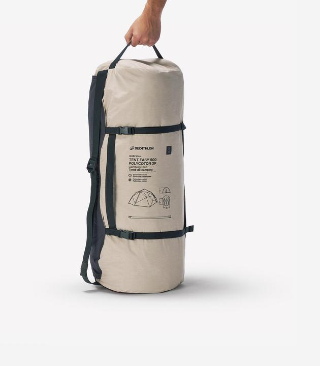 Immagine prodotto Quechua Campingzelt Faltzelt - 2 Seconds Easy für 3 Personen Polybaumwolle (Tenda pitching, 10 kg, 3 persone)