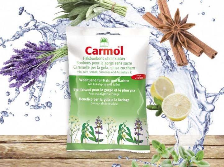 Image du produit Carmol Bonbons pour le cou sans plateau de sucre
