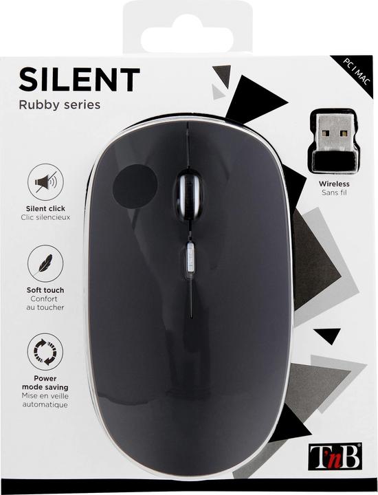 Immagine prodotto T'nB Souris sans fil Rubby Silent (Noir) (Senza fili)