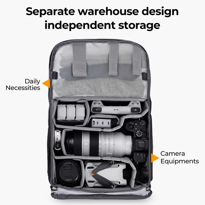 Immagine prodotto K&F Concept Concept Beta Backpack 20l Zaino fotografico - Blu (Zaino per fotocamera, 20 l)