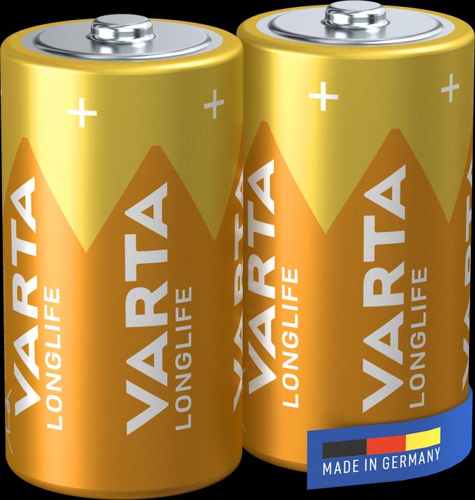 Produktbild Varta Longlife (2 Stk., C, 7600 mAh)