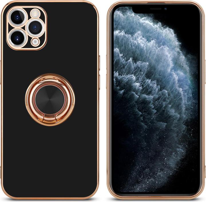 Immagine prodotto Cadorabo Custodia per Apple iPhone 11 PRO MAX in TPU con protezione della fotocamera e anello Stile LM089 (Apple iPhone 11 Pro Max)