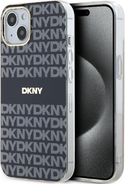 Immagine prodotto DKNY DKHMP15MHRHSEK Custodia rigida per iPhone 15 Plus / 14 Plus 6,7" in acciaio/ nero IML Mono e (Apple iPhone 15 Plus)