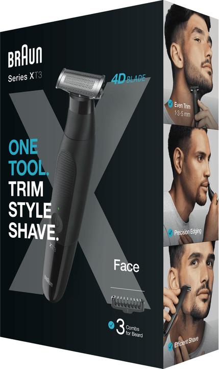 Actual product image Braun Series X beard trimmer