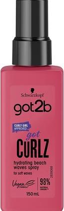 Image du produit Schwarzkopf Spray hydratant pour cheveux Beach Waves à l'eau de coco 150ml (150 ml)