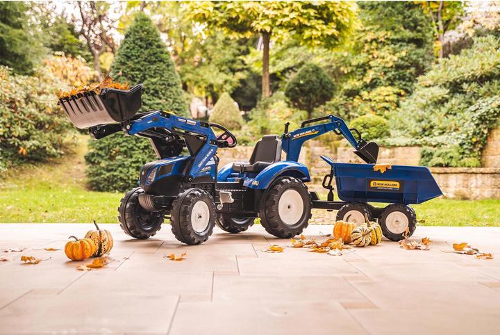 Image du produit Falk Toys New Holland Traktor + Anh. XL