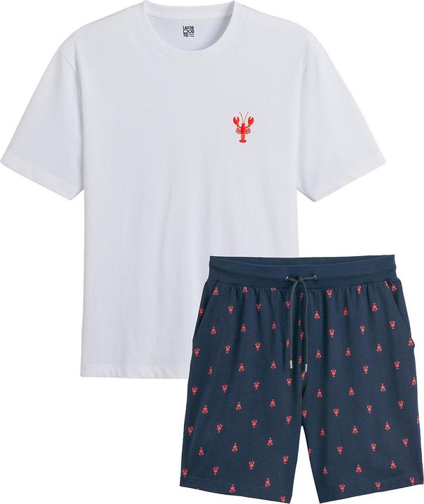 La Redoute Collections Kurzpyjama aus 100% Baumwolle