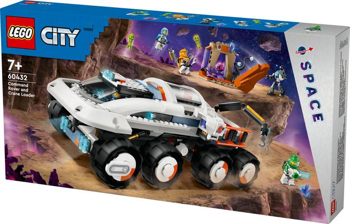 Actual product image LEGO City Command Rover and Crane Loader Toy 60432 (60432, LEGO City)