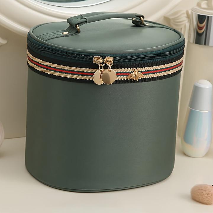 Actual product image Only-Bags.Store Waterproof nylon cosmetic bag with large capacity, portable travel make-up organiser