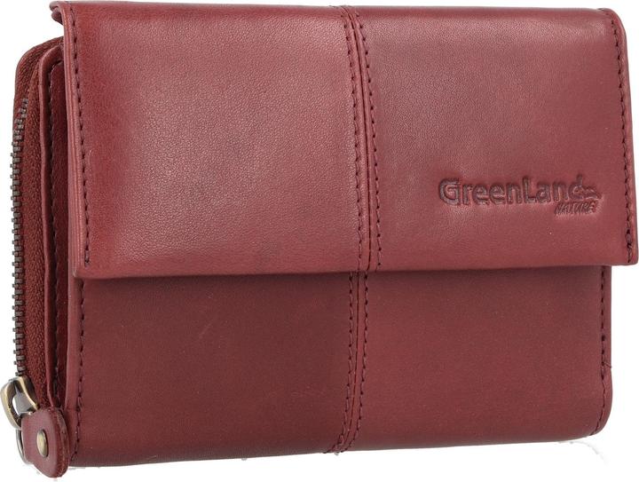 Actual product image Greenland Nature Nature Soft wallet RFID leather 13 cm
