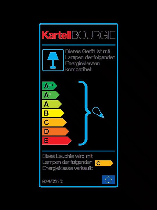 Image du produit Kartell Lampe de table noire (240 lm, E27)