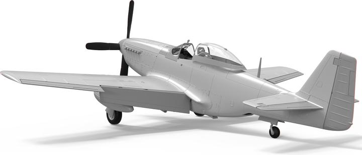 Actual product image Airfix Kit North American P51-D Mustang 1:48