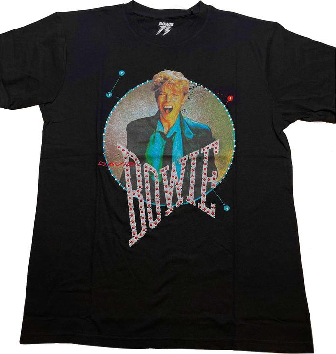 Produktbild David Bowie Unisex Adult 83 Vintage Embellished T-Shirt (L)