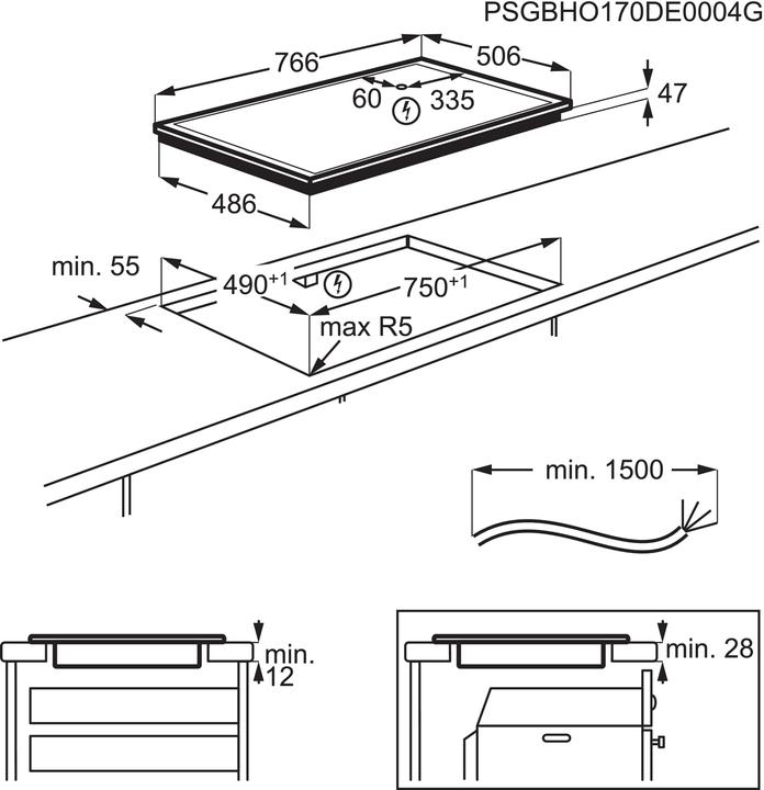 Actual product image Electrolux Gk78tscn