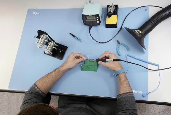 Produktbild Weller Erem Erdungskabel für ESD-Tester Blau