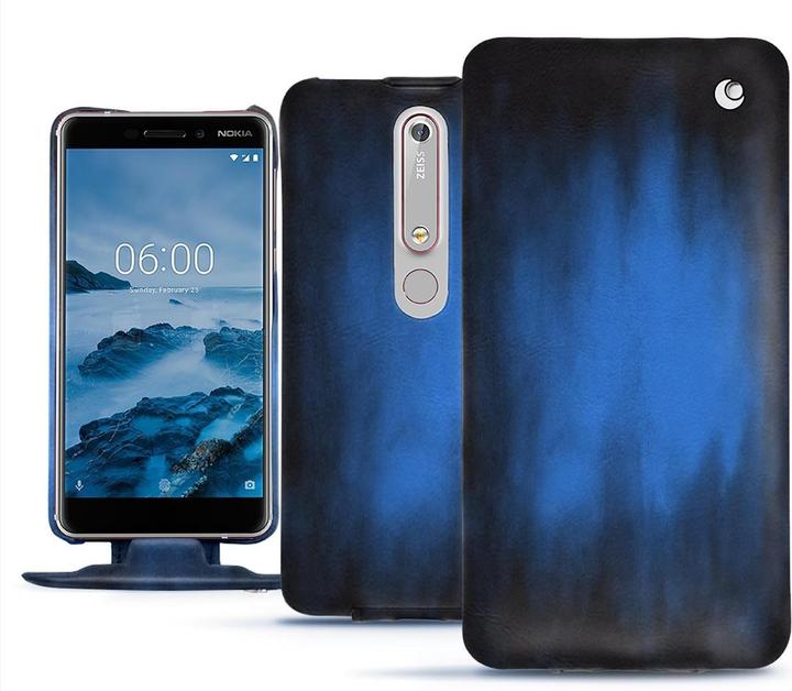 Produktbild Noreve Lederschutzhülle vertikal (Nokia 6 (2018))