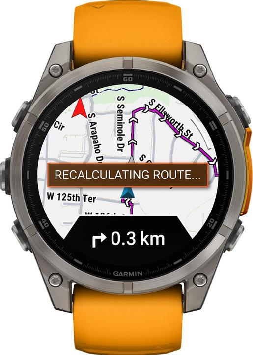 Immagine prodotto Garmin Fenix 8 AMOLED Sapphire Titan (47 mm)