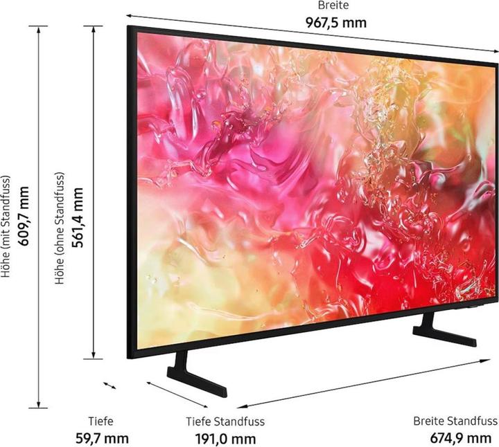 Immagine prodotto Samsung UE43DU7170 (43", DU7170, LED, 4K, 2024)