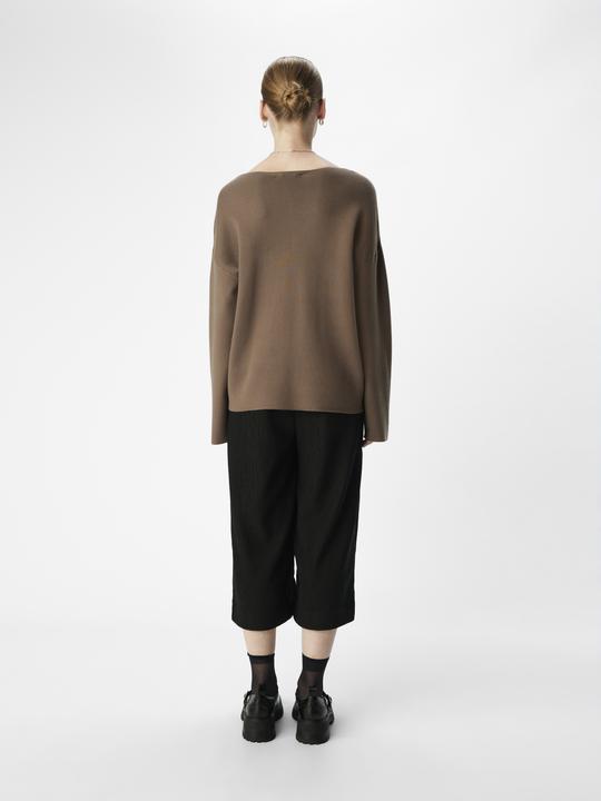 Actual product image Object V-neck knit jumper (S)