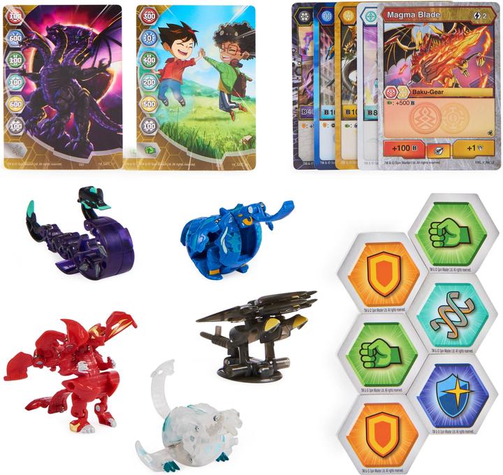 Image du produit Bakugan BTB Legends Collection 4 Pack S5