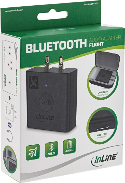 Actual product image InLine Airplane Audio Transmitter (Channels)
