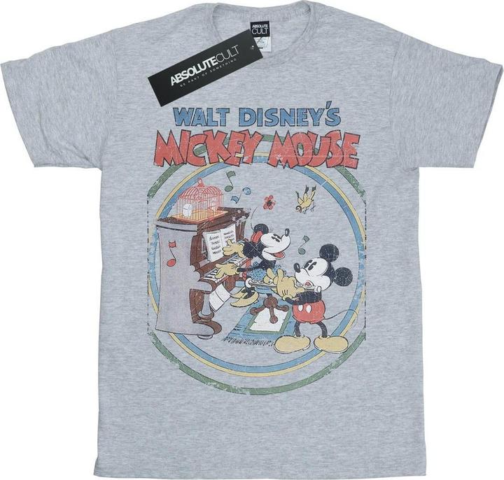 Immagine prodotto Disney Mickey Mouse Piano Maglietta Ragazze (152, 158)