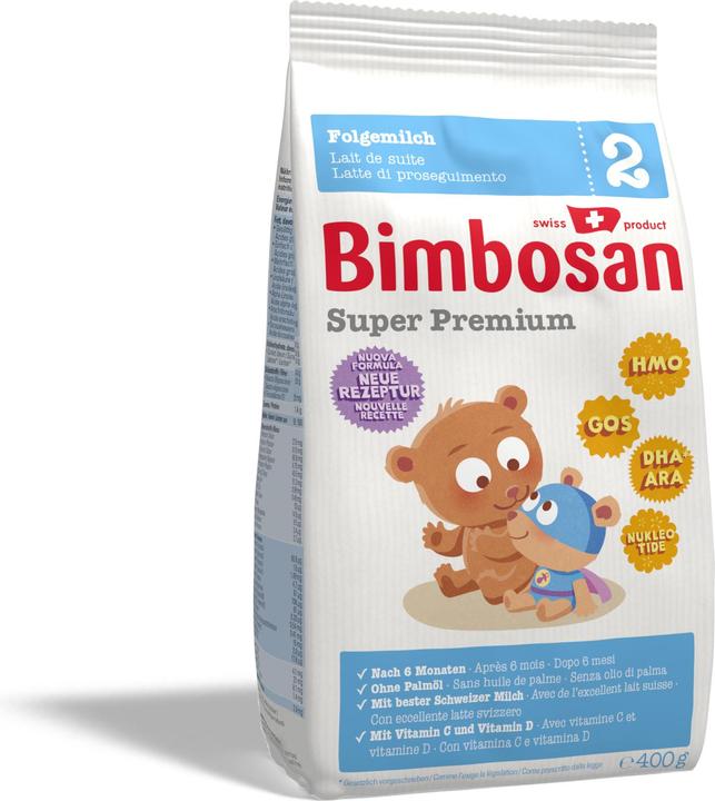 Actual product image Bimbosan Super Premium 2 (400 g, from 6 m.)