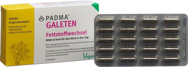 Produktbild Padma Galeten (60 Stück, Kapseln, 54 g)
